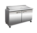 Ikon ISP61M Double Door 61" Refrigerated Mega Top Sandwich Prep Table - Various Configurations
