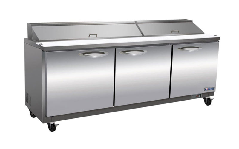 Ikon ISP72 Triple Door 72" Refrigerated Sandwich Prep Table