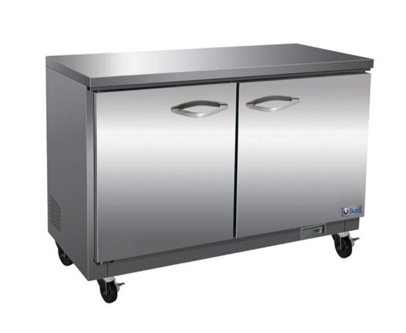 Ikon IUC48R Double Door 48" Refrigerated Work Table - Various Configurations