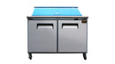 Cooltech Refrigerated 2-Door Sandwich Prep Table 48"