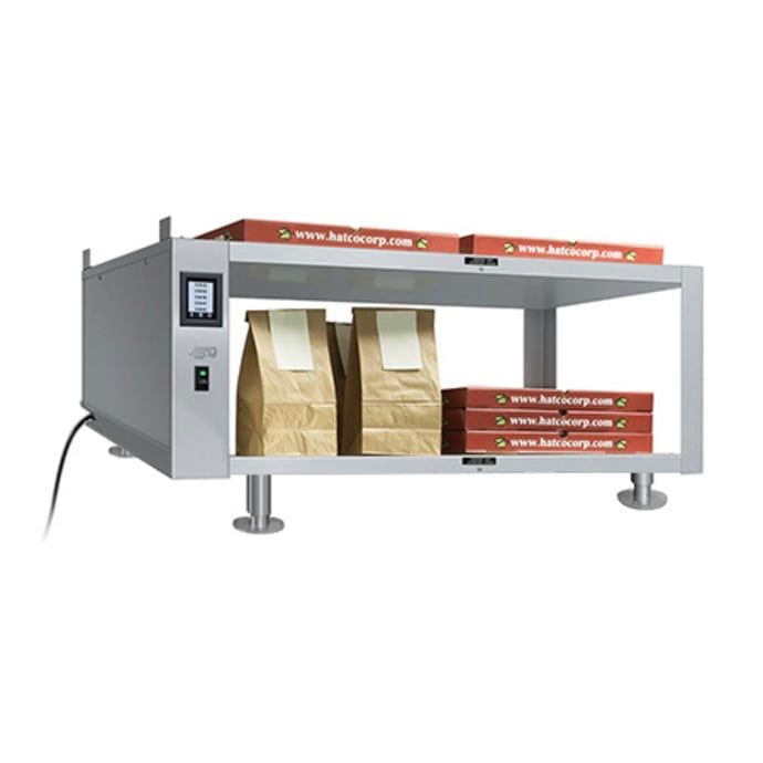Hatco GRS2G-3920-2 43" Self Service Countertop Heated Holding Shelf - (2) Shelves, 120v