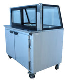 Cooltech 48" Salad Bar with Double Duty Glass Top