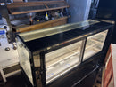 COMMERCIAL 69” GLASS REFRIGERATED DISPLAY DELI CASE BROKEN GLASS