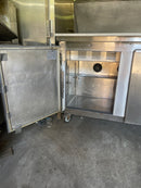 LEADER NSFM48 48” SANDWICH UNIT MEGA TOP COOLER USED