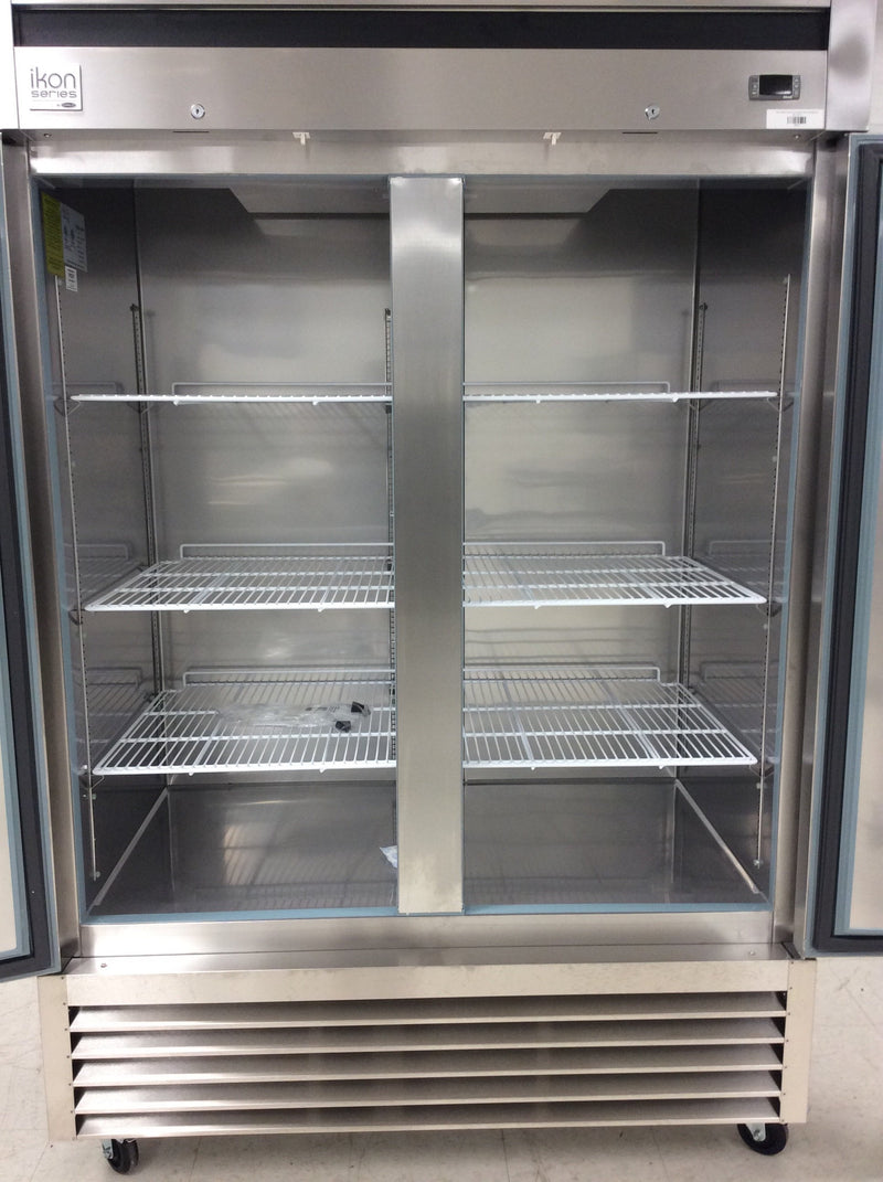 Ikon IB54F Double Door Bottom Mount Freezer