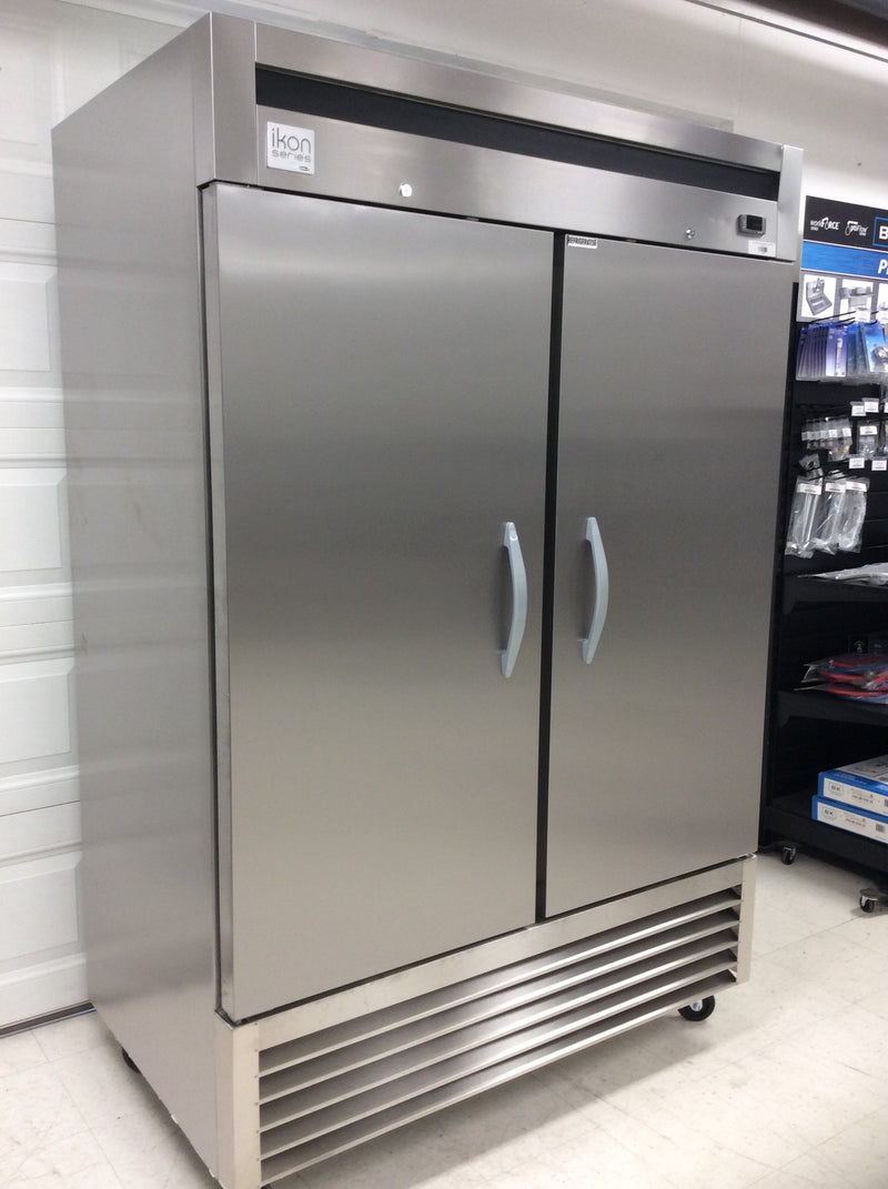 Ikon IB54F Double Door Bottom Mount Freezer