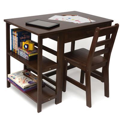 Child Desk and Chair Walnut