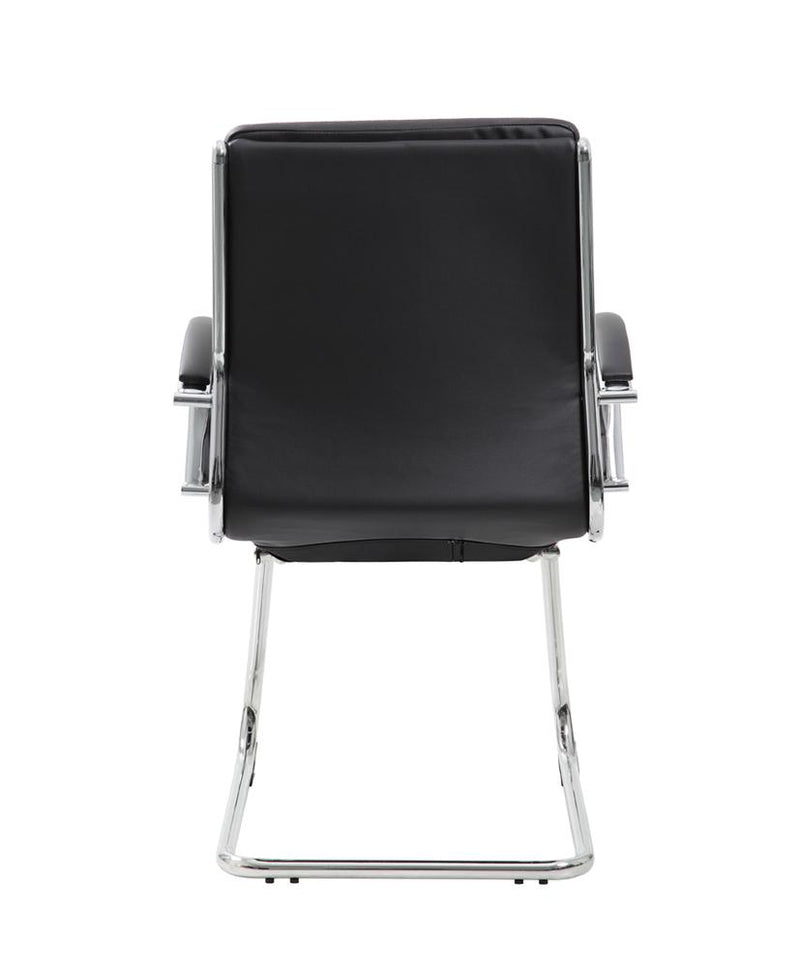 Boss Office Furniture Desk Shell, 71"W X 36"D, Mahogany