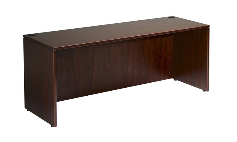 Boss Office Furniture Desk Shell 48X24, Mahogany