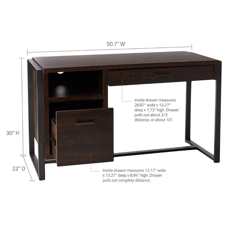 Home Office Student Writing Desk with Pull Out Drawer