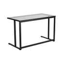 Flash Furniture Glass Desk with Black Pedestal Frame [NAN-WK-055-GG]