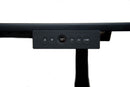Luxor 60" Electric Standing Desk with Black Frame and Black Oak Top