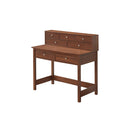 Techni Mobili Elegant Desk/Hall Table with Storage Oak