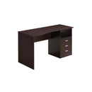 Techni Mobili Classy Desk with Three Drawers Wenge