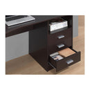 Techni Mobili Classy Desk with Three Drawers Wenge
