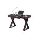 Techni Mobili Trendy Desk with Drawer Espresso