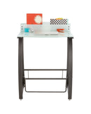 Xpressions Stand-up Desk, Tempered Glass Laptop Desk