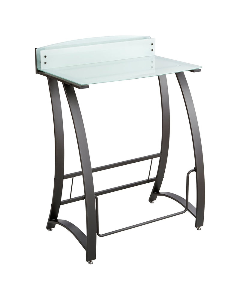 Xpressions Stand-up Desk, Tempered Glass Laptop Desk