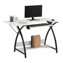 Studio Comet Hobby and Sewing Table - Black/White