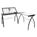 Studio Futura LS Work Center with Tilt / Black / Clear Glass
