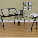 Studio Futura LS Work Center with Tilt / Black / Clear Glass