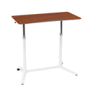 Calico Designs Sierra Adjustable Height Desk in White / Cherry 51231