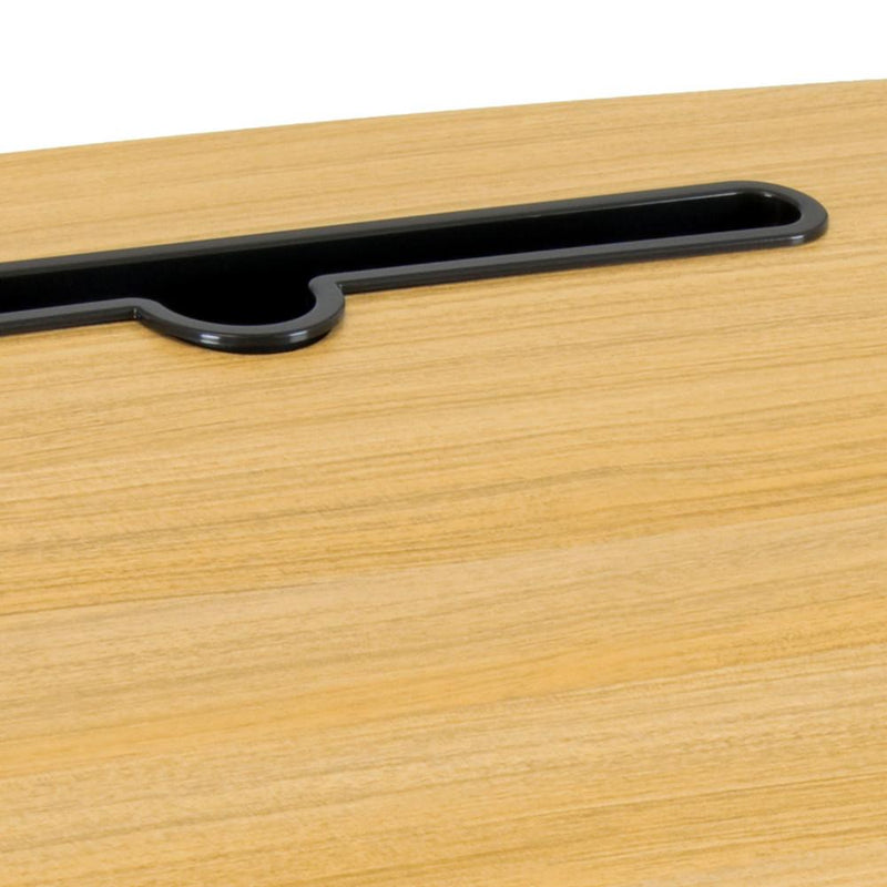 Stow Away Desk, Folding Desk - Silver / Black