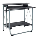 Stow Away Desk, Folding Desk - Silver / Black