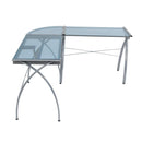 Studio Designs Futura LS WorkCenter with Tilt (Silver/Blue Glass)