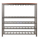 Michelle Wine Rack with Glass Hanger
