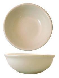 ITI RO-18 16 Oz 5-15/16" American White Rolled Edge Nappie Bowl