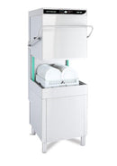 Jet-Tech 757E High-Temp Hood Type Pass Through Dishwasher - Electronic Controls