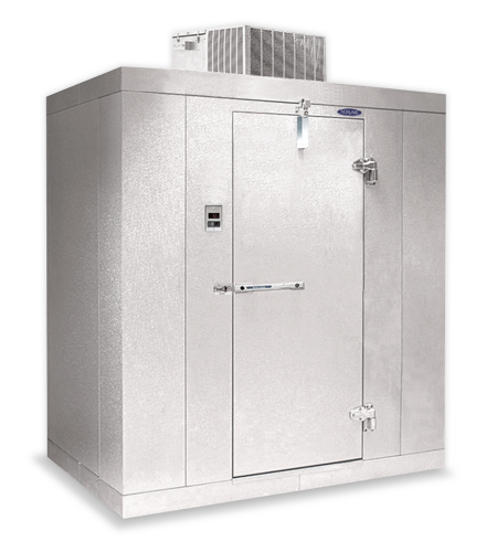 NOR LAKE 6X8X7'4" HIGH WALK IN COOLER SELF CONTAINED KLB7468-C