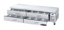 Kool-It KCB-96-4M Refrigerated 96" Chef Base - Accommodates up to 4" Deep Pans