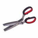 Winco KS-05 5 Blade Stainless Steel Herb Shears