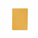 Thunder Group PLCB181205YW 18" X 12" X 1/2" Yellow Rectangular Polyethylene Cutting Board