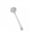 Thunder Group PLOP013WH 13 1/2" White Polycarbonate 3/4 Oz One Piece Ladle