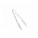 Thunder Group PLSGTG009CL 9" Clear Polycarbonate Scallop Grip Tong