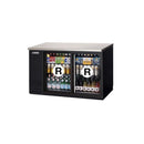 Everest EBB59G-SD Back Bar Cooler 2 Glass Slide Door Refrigerator 