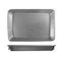 Thunder Group ALBA0312 26 1/4" X 18 1/4" X 3 1/4" Aluminum Bake Pan With Handle