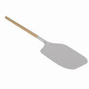 Thunder Group ALWDPP3012 30" X 12" X 14" Aluminum Pizza Peel with Round Wooden Handle