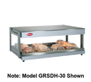 Hatco Glo-Ray® 1 Shelf 8 Rod Pass-Thru Countertop Merchandising Warmer Stainless Steel & Aluminum Construction