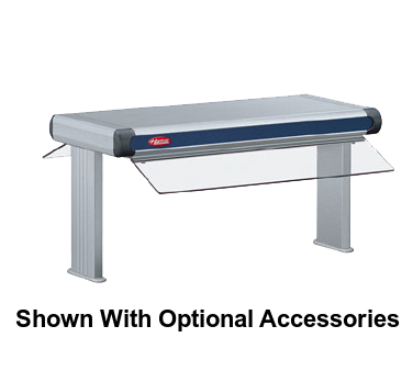 Hatco Glo-Ray® Designer High Watt Dual Foodwarmer 27.5"W 3" Spacing Aluminum Construction