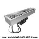 Hatco Drop-In Refrigerated Slim Well Top Mount Insulated 69.19"W Aluminized Steel Housing