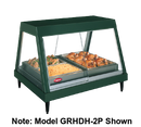 Hatco Glo-Ray® Countertop Heated Glass Display Case 45.5"W Stainless Steel & Aluminum Construction