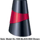 Hatco Standard 10.5"H x 6.66" Feathered Shade Decorative Heat Lamp