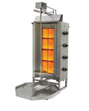 Omega GD4 Natural Gas/Propane 4 Burner Shawarma/Doner Broiler