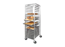 Omega ALRK-20OMEGA Aluminum WELDED 20-Tier Sheet Pan Rack W/ Brake, 3″ Spacing
