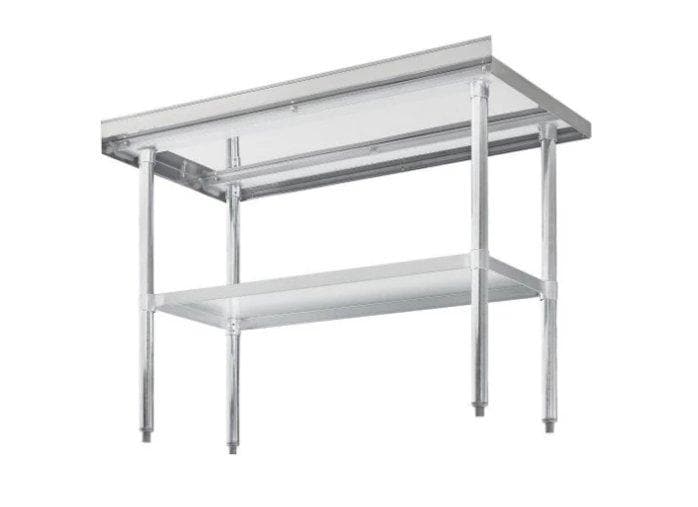 Omega ELITE 16 Ga. (1.5mm) Stainless Steel Work Tables - Various Sizes