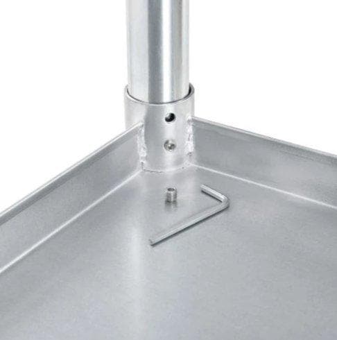 Omega ELITE 16 Ga. (1.5mm) Stainless Steel Work Tables - Various Sizes